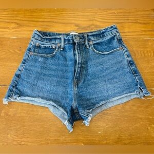 Abercrombie&fitch Denim Blue Women Shorts